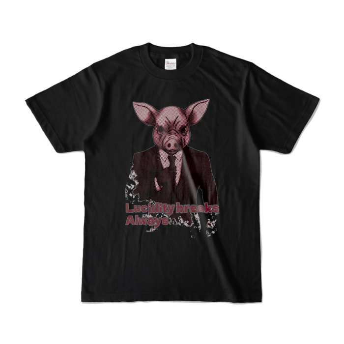 カラーTシャツ - S - ブラック (濃色)