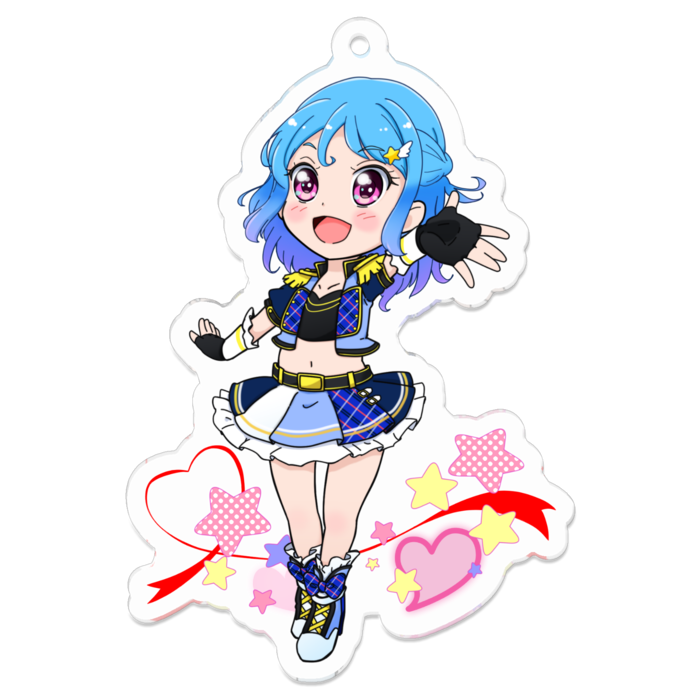 アクリルキーホルダー - 70 x 70 (mm)