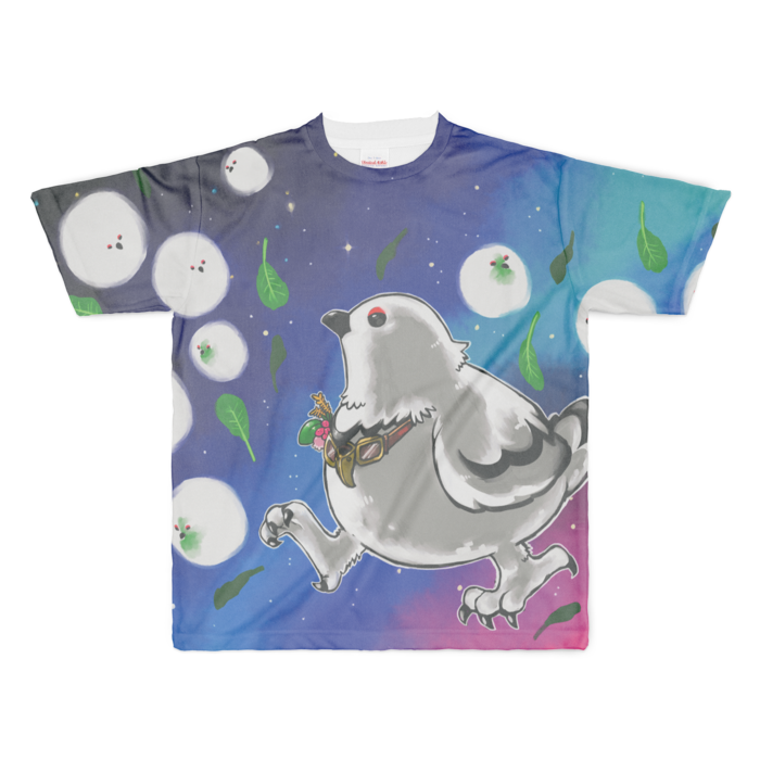 フルグラフィックTシャツ - XL - 両面印刷