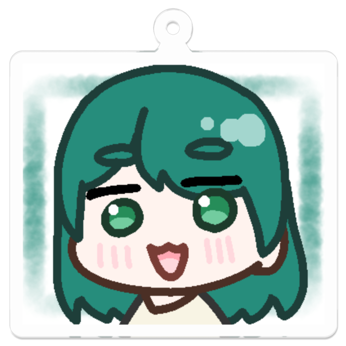 アクリルキーホルダー - 50 x 50 (mm)