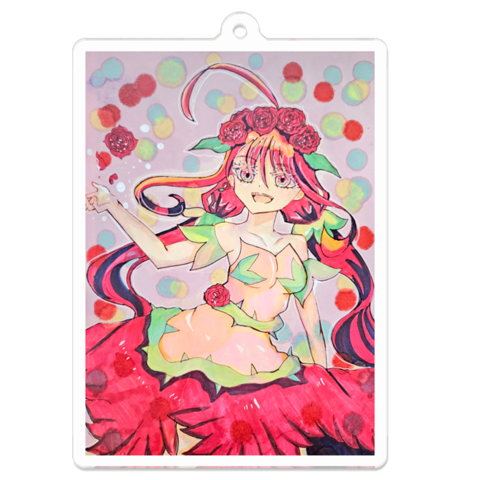 アクリルキーホルダー - 70 x 70 (mm)