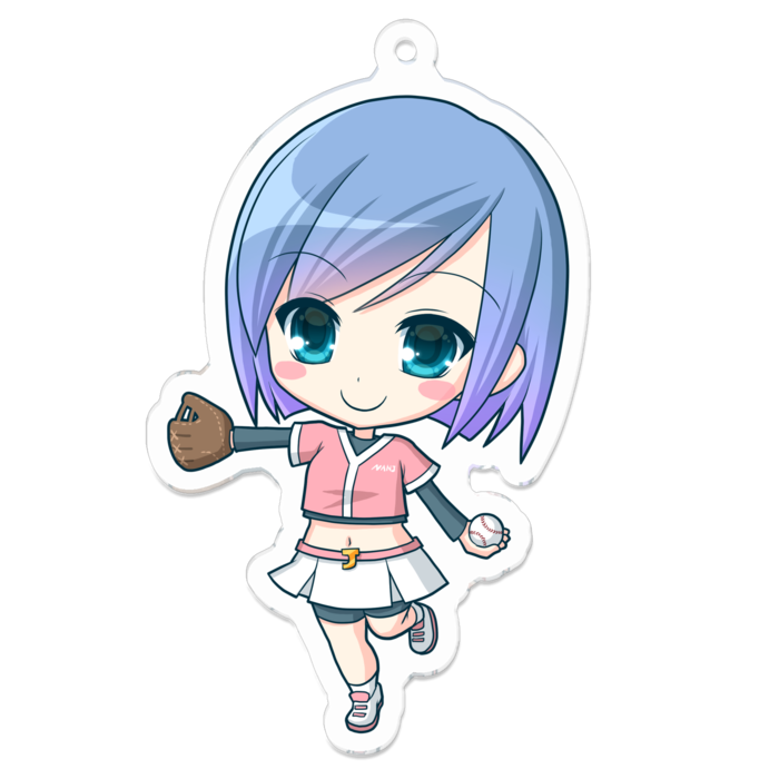 アクリルキーホルダー - 70 x 70 (mm)