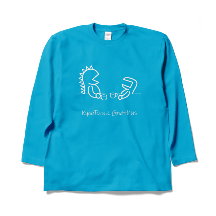 ロングスリーブTシャツ - XL - ターコイズ