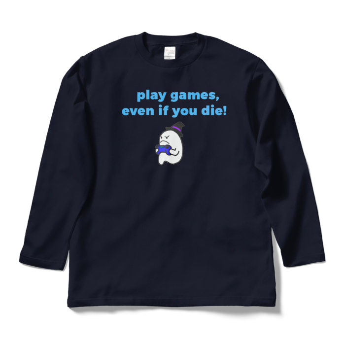 ロングスリーブTシャツ - L - ネイビー