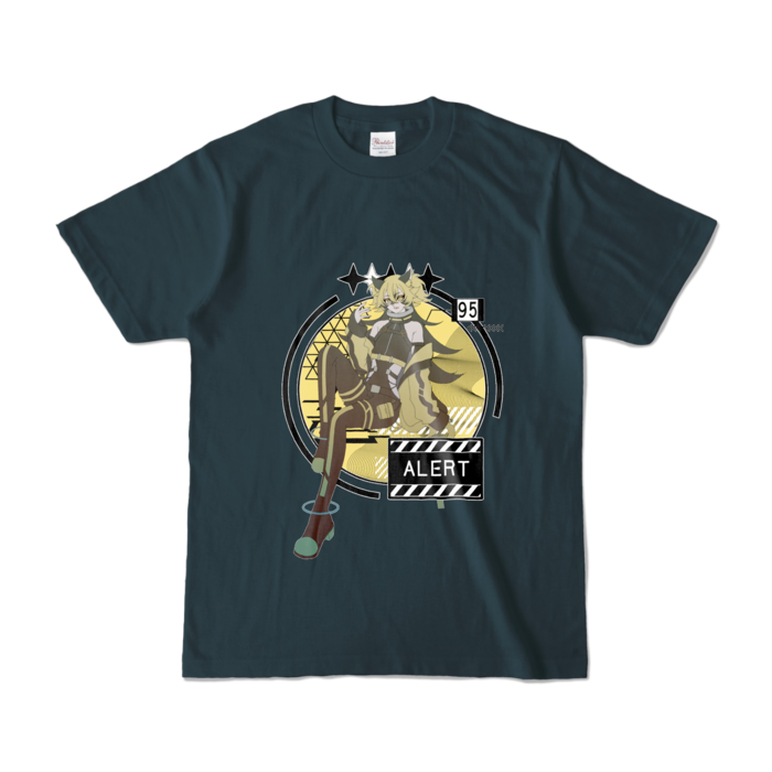カラーTシャツ - S - デニム (濃色)
