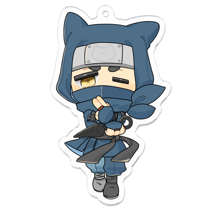 アクリルキーホルダー - 70 x 70 (mm)