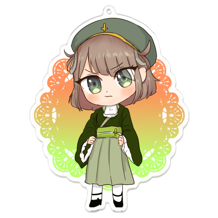 アクリルキーホルダー - 100 x 100 (mm)