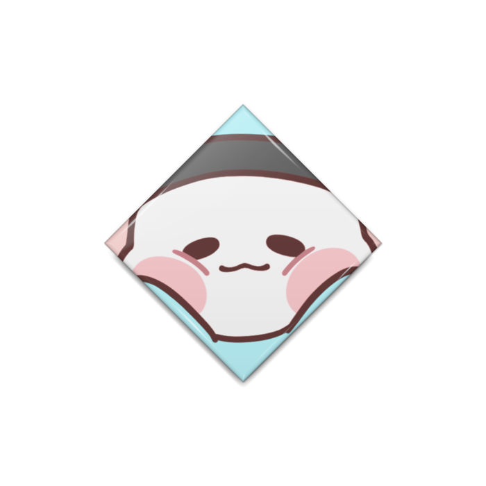 缶バッジ - ひし形40mm