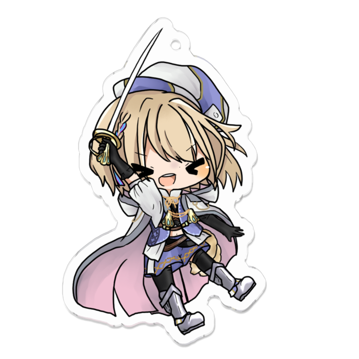 アクリルキーホルダー - 70 x 70 (mm)