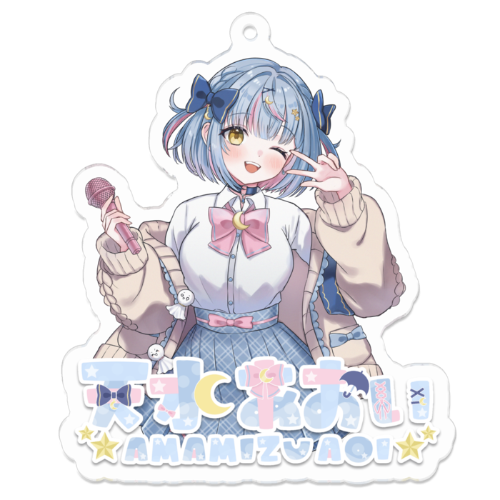 アクリルキーホルダー - 70 x 70 (mm)