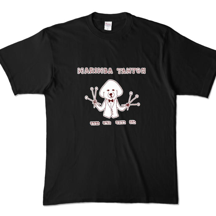 カラーTシャツ - XL - ブラック (濃色)
