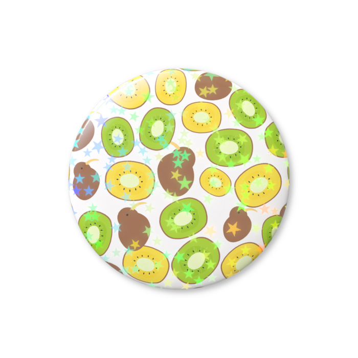 ホログラム缶バッジ - 32mm