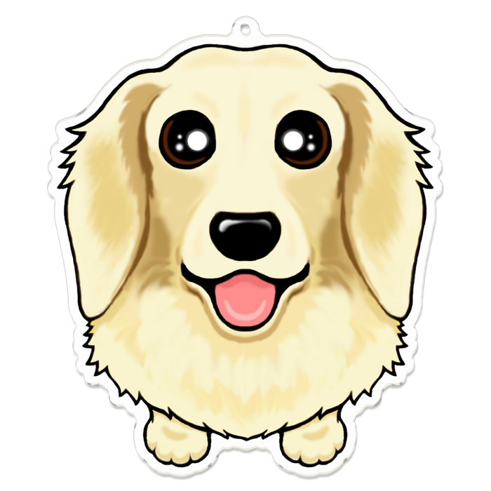 アクリルキーホルダー - 100 x 100 (mm)