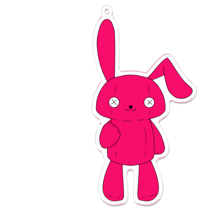 アクリルキーホルダー - 100 x 100 (mm)