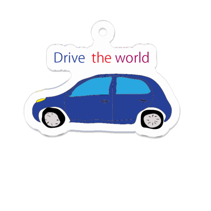 アクリルキーホルダー - 50 x 50 (mm)