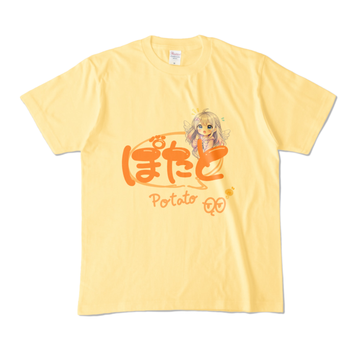 カラーTシャツ - M - ライトイエロー (淡色)