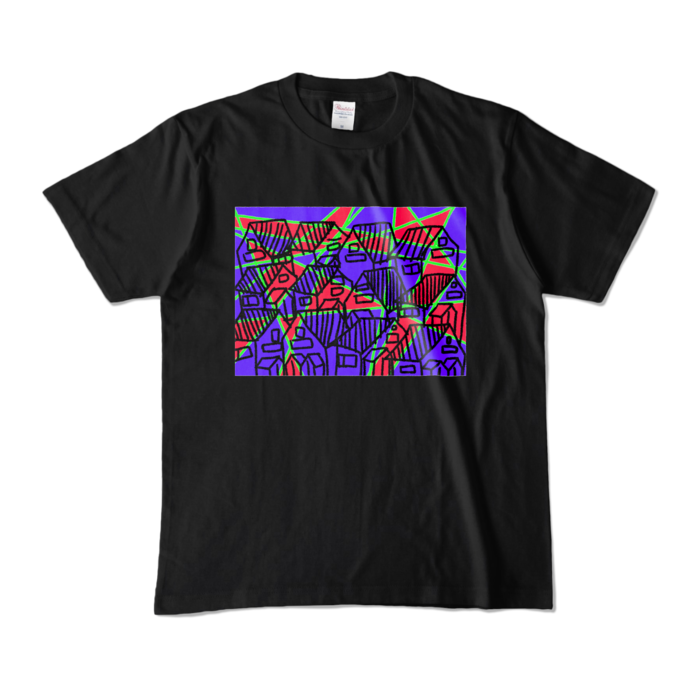 カラーTシャツ - M - ブラック (濃色)