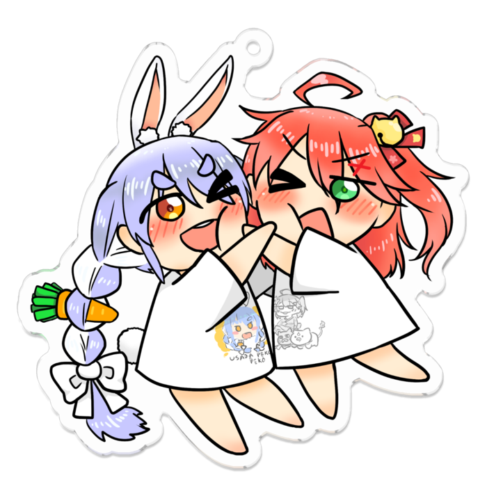 アクリルキーホルダー - 70 x 70 (mm)