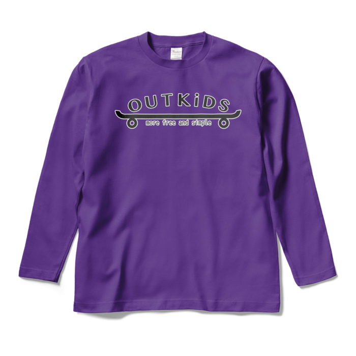 ロングスリーブTシャツ - M - パープル