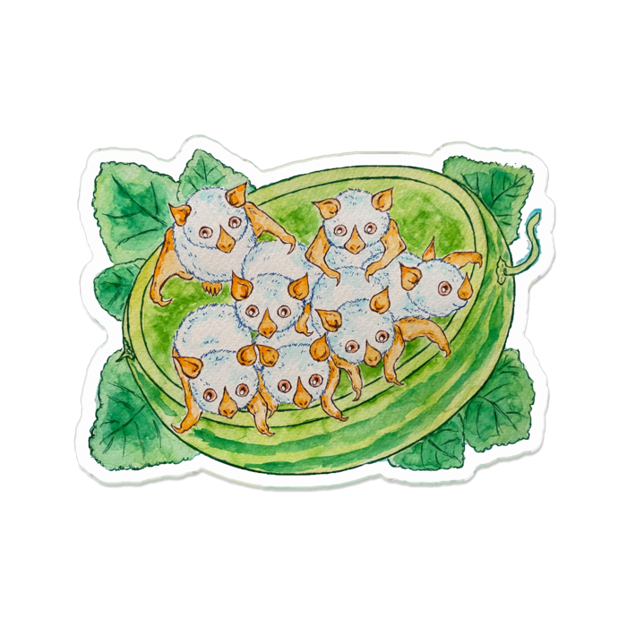 アクリルバッジ - 70 x 70 (mm)