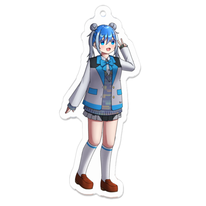 アクリルキーホルダー - 70 x 70 (mm)