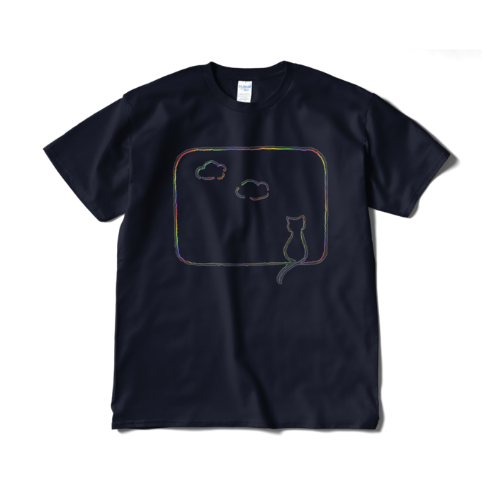 Tシャツ（シャドウ） - XL - ネイビー