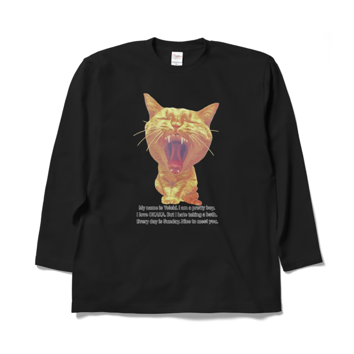 ロングスリーブTシャツ - XL - ブラック