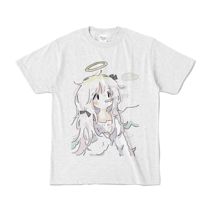 カラーTシャツ - S - アッシュ (淡色)