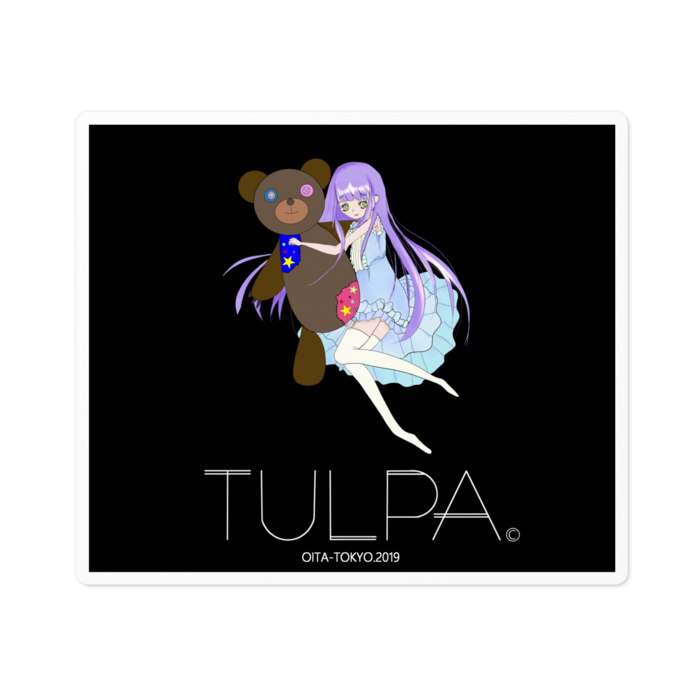 ステッカー - 100 x 100 (mm)