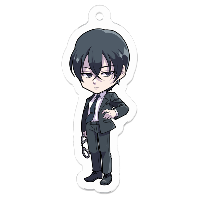 アクリルキーホルダー（コーティング） - 50 x 50 (mm)