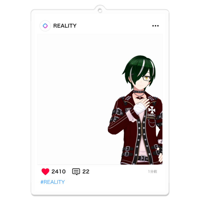 アクリルキーホルダー - 100 x 100 (mm)