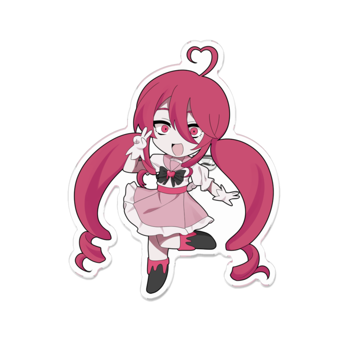 アクリルバッジ - 100 x 100 (mm)