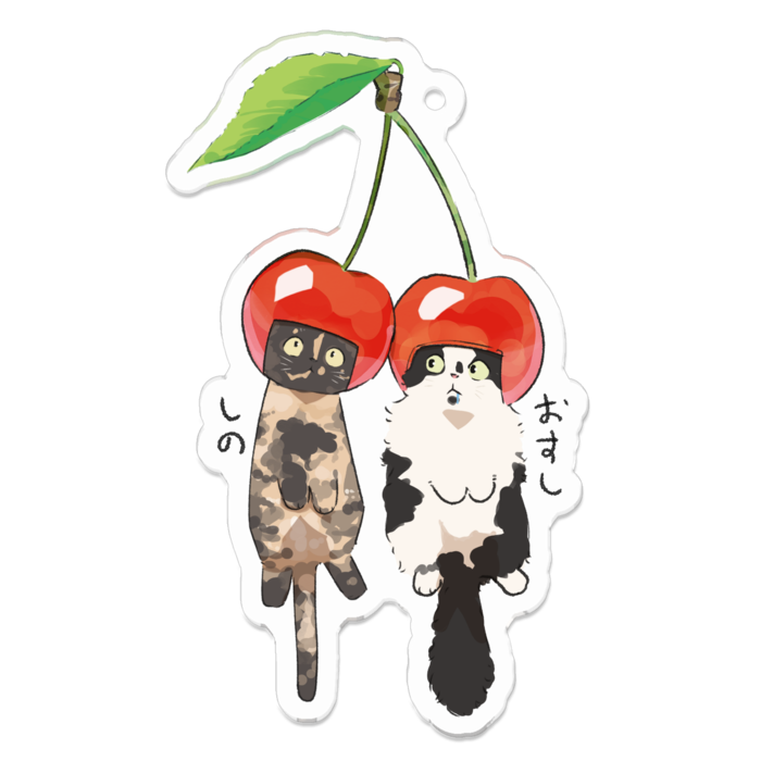 アクリルキーホルダー - 70 x 70 (mm)