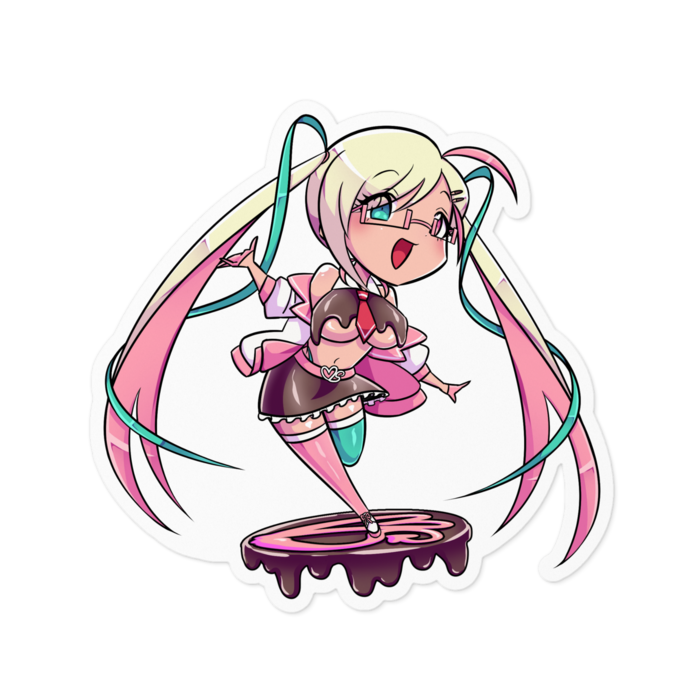 ステッカー - 100 x 100 (mm)