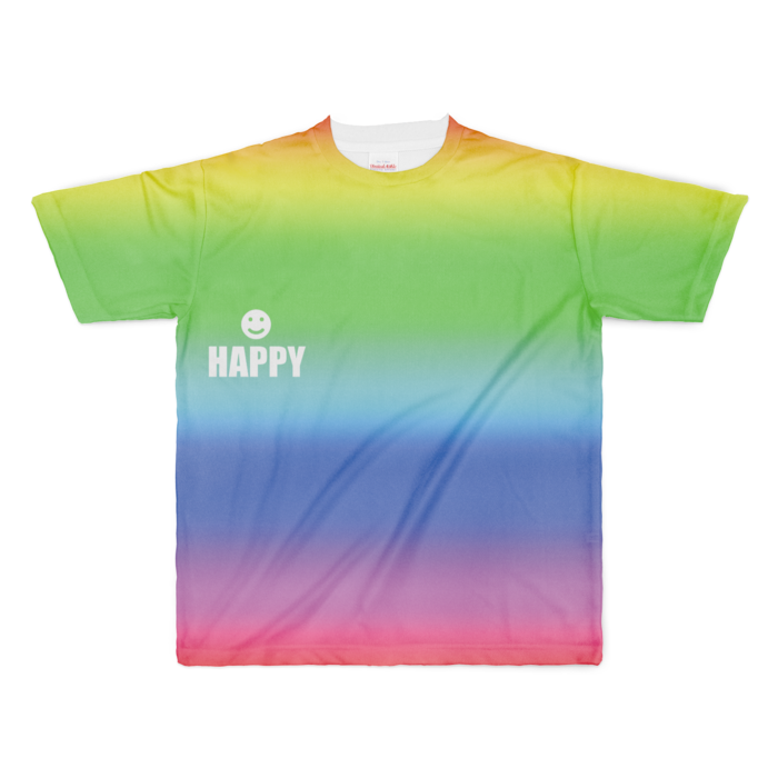 フルグラフィックTシャツ - XL - 両面印刷