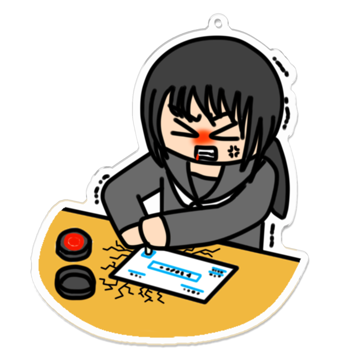 アクリルキーホルダー - 100 x 100 (mm)