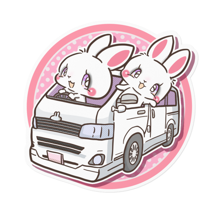 ステッカー - 160 x 160 (mm)