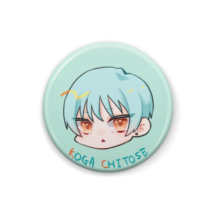 古賀千歳　缶バッジ