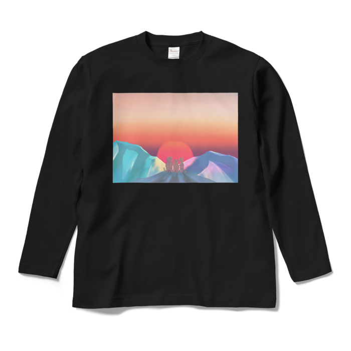 ロングスリーブTシャツ - M - ブラック