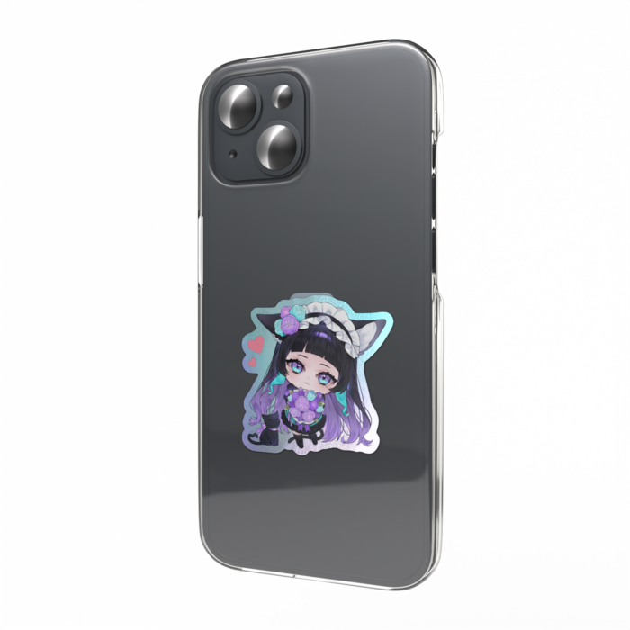 オーロラスマホステッカー - 縦