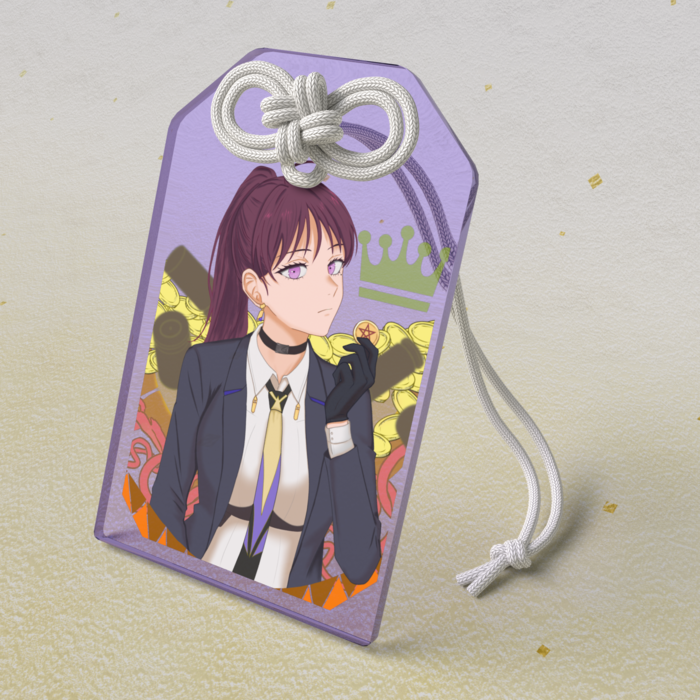 アクリルお守り - 50 × 80mm