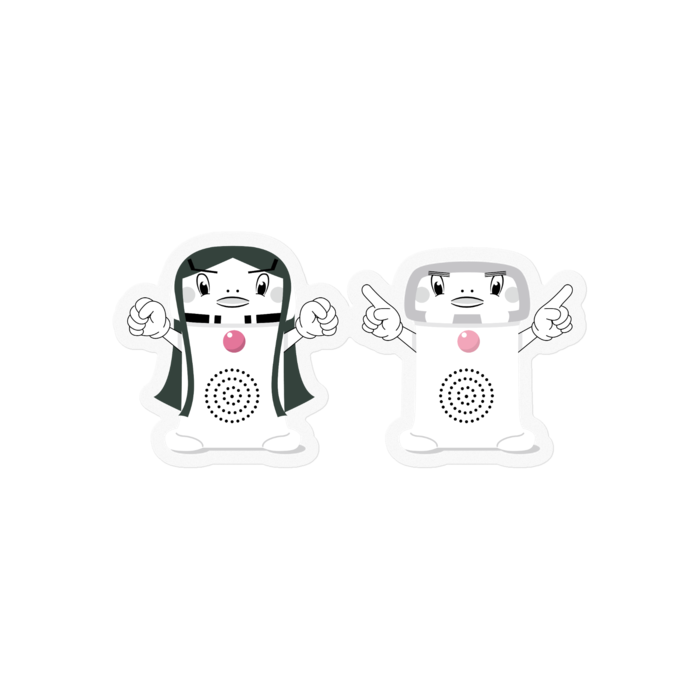 ステッカー - 100 x 100 (mm)