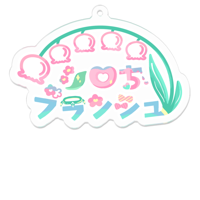アクリルキーホルダー - 70 x 70 (mm)