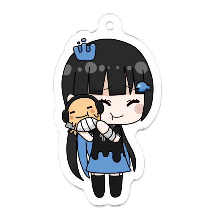 アクリルキーホルダー(コーティング) - 50 x 50 (mm)