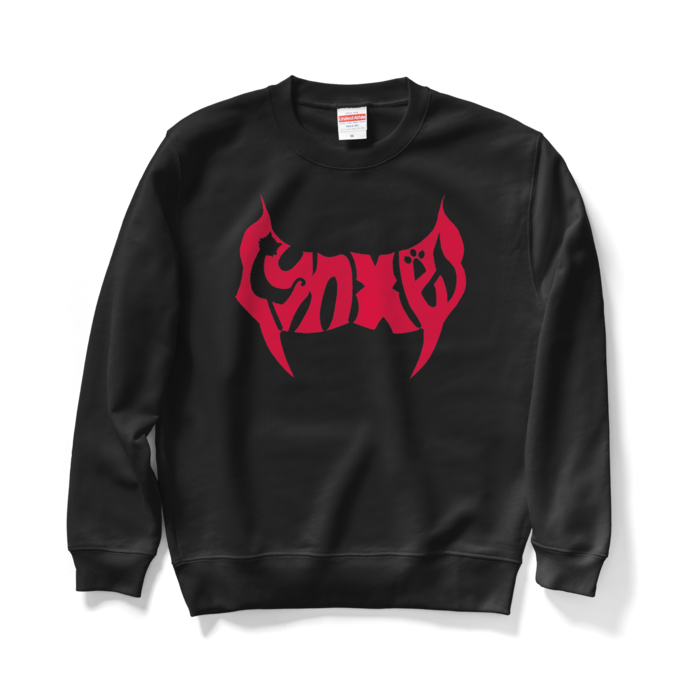 - M - ブラック（赤文字）