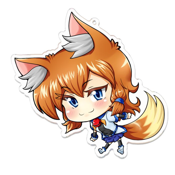 アクリルキーホルダー - 100 x 100 (mm)