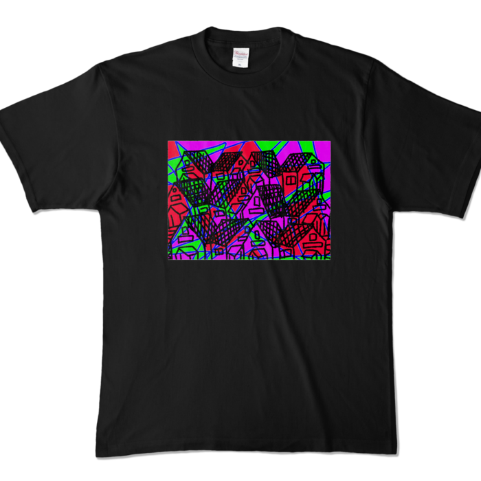 カラーTシャツ - XL - ブラック (濃色)