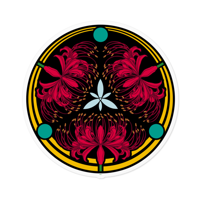 ステッカー - 100 x 100 (mm)