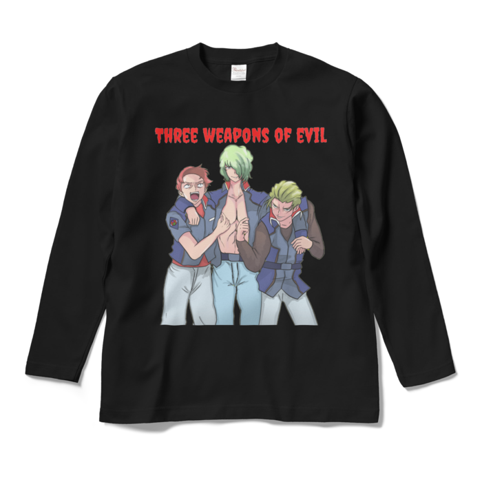ロングスリーブTシャツ - M - ブラック