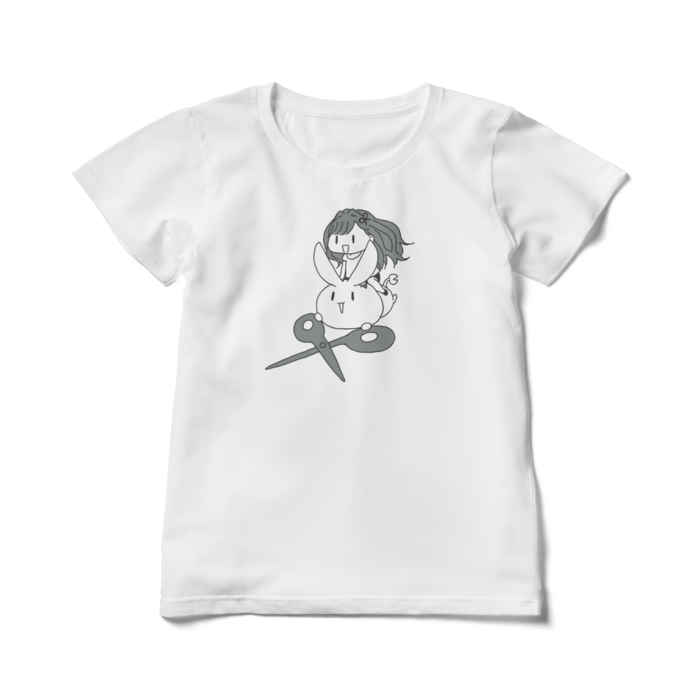 レディースTシャツ - L - 白